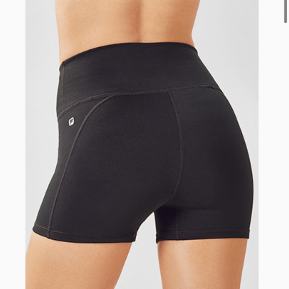 Fabletics Define High Waisted Short - Black with Inside Pocket!